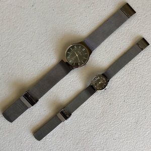 Skagen His & Hers matching watches